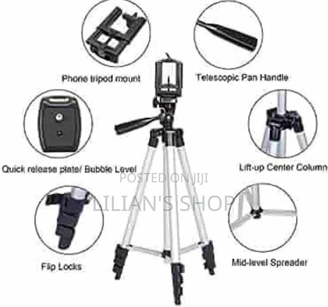 Extendable Camera Phone Tripod Stand/ Holder