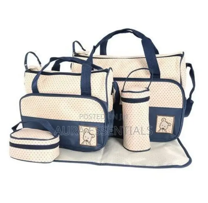Generic New Design 5 in 1 Baby Diaper Bag