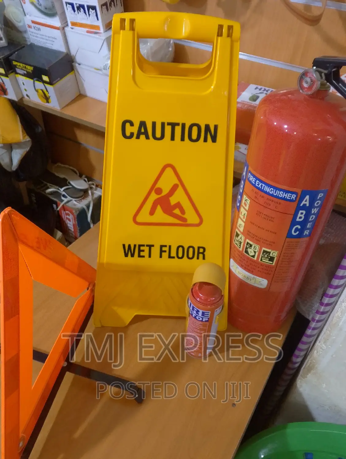Wet Floor Caution Sign