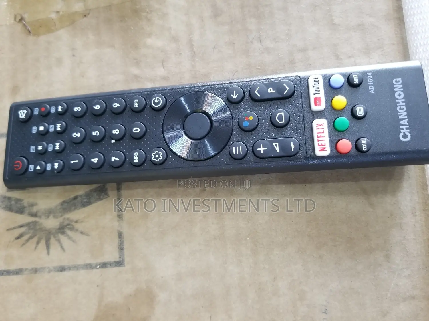 Changhong/Chiq Smart TV Remote