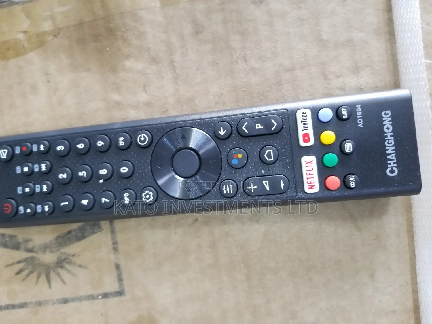 Changhong/Chiq Smart TV Remote