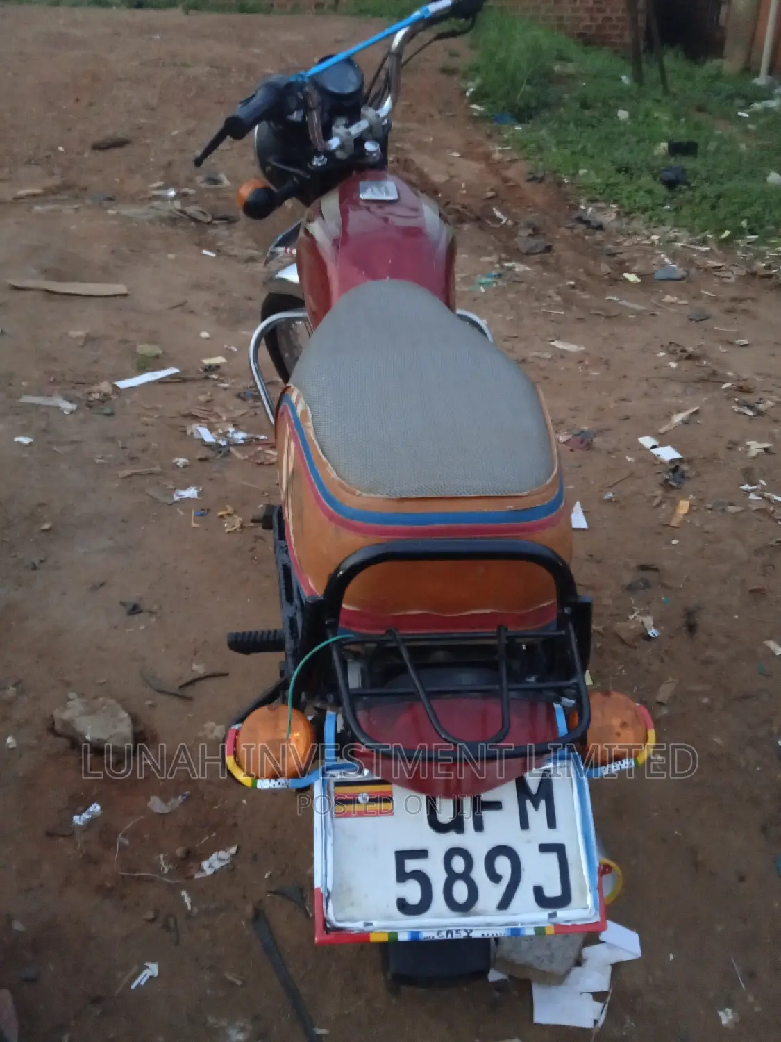 Bajaj Boxer 2023 Red