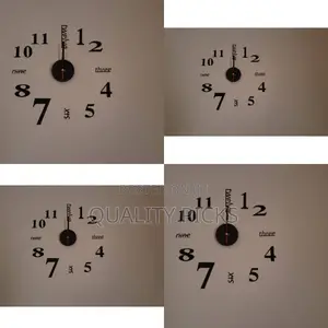 3D Mounted Clock