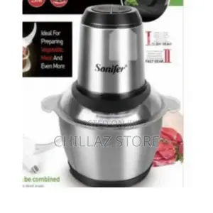 Stainless Steel Sonifer Food Chopper.