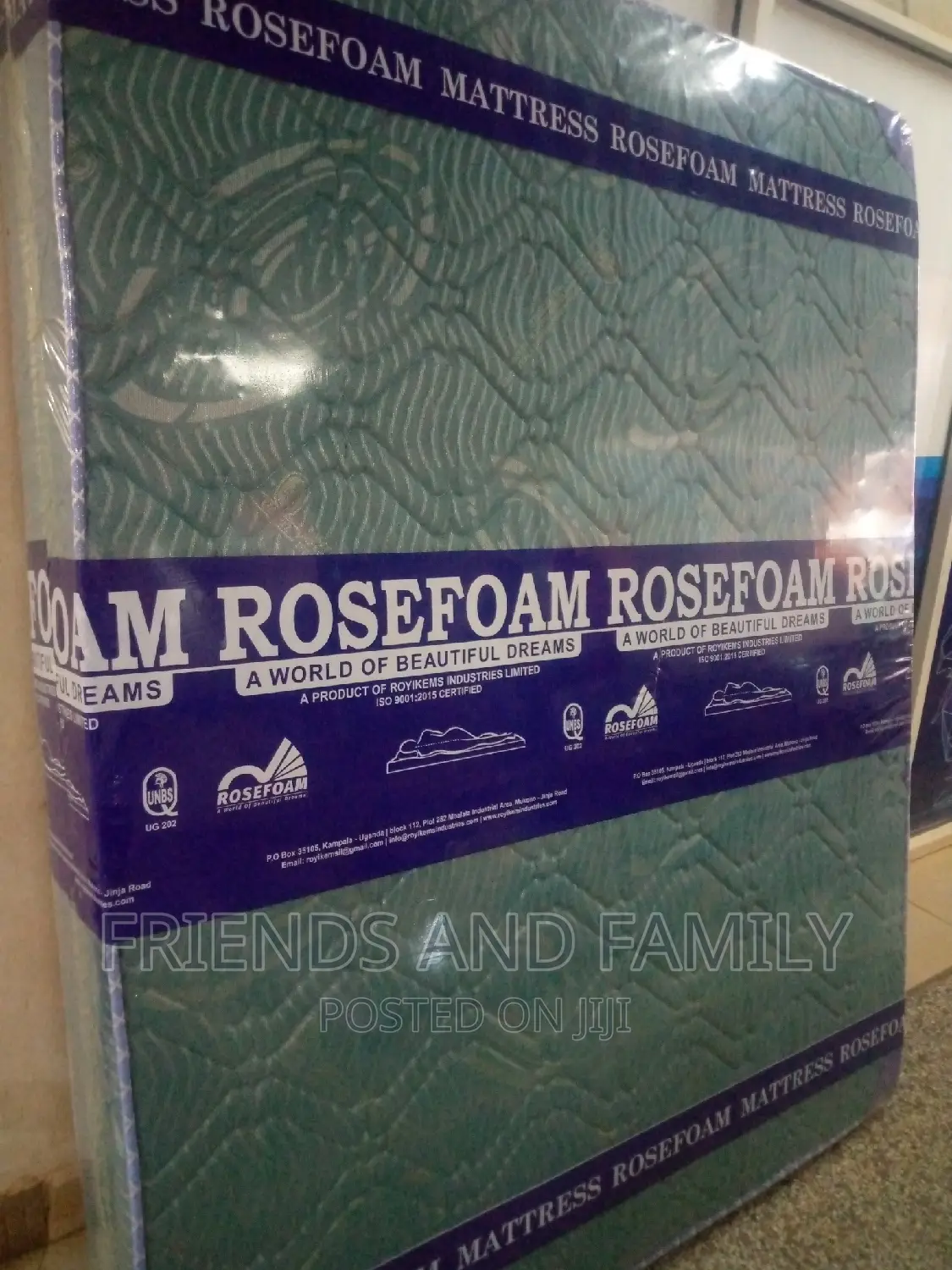 Rose Foam High Density Mattress 6*6*6.Inches