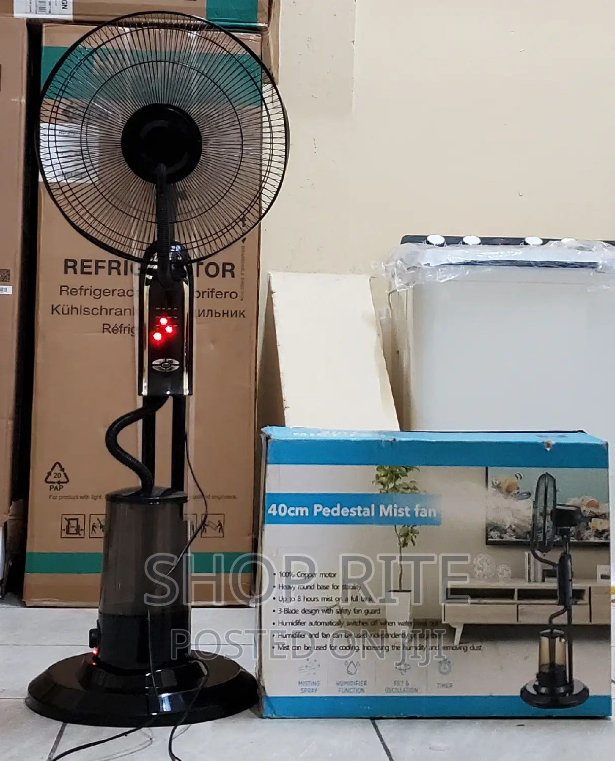 New Floor Standing Mist Fan