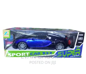 Remote Control Sport Car Toy - Battery Powered.