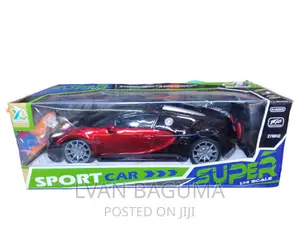 Remote Control Sport Car Toy - Battery Powered.