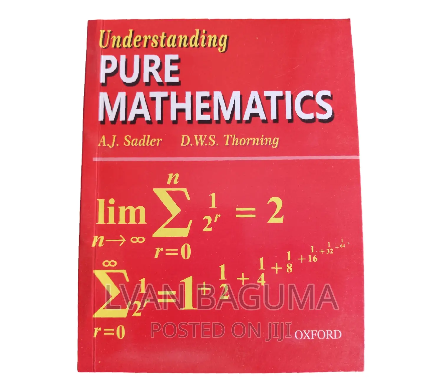 Understanding Pure Mathematics Book - Sadler and Thorning