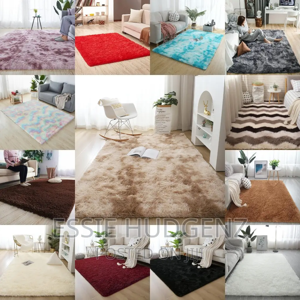 Large Fluffy Carpets (200x300)Cm