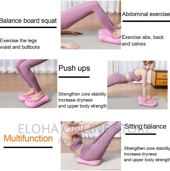 Multifunctional Inflatable Yoga Stepper