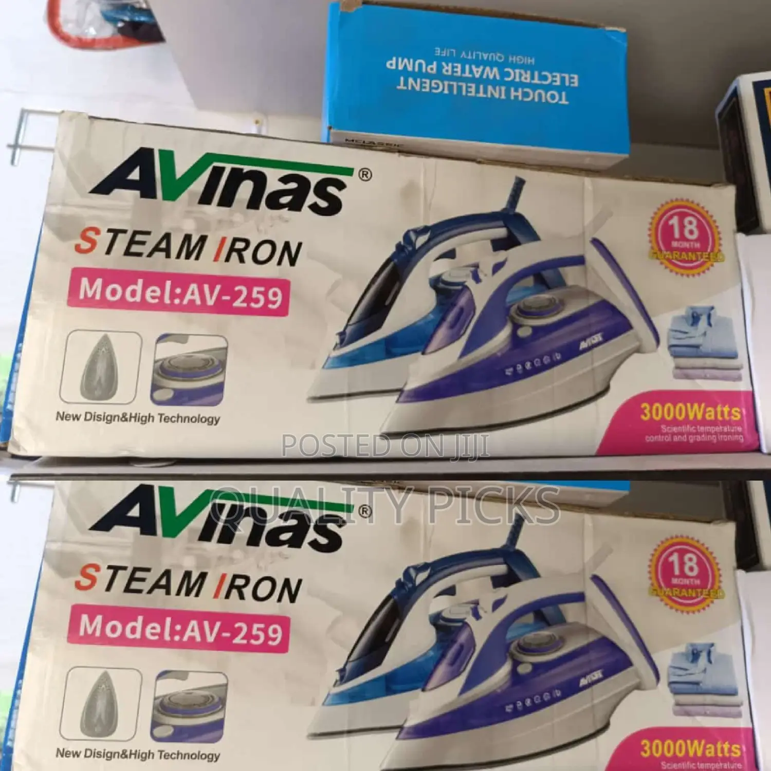 Electric Avinas Steam Iron