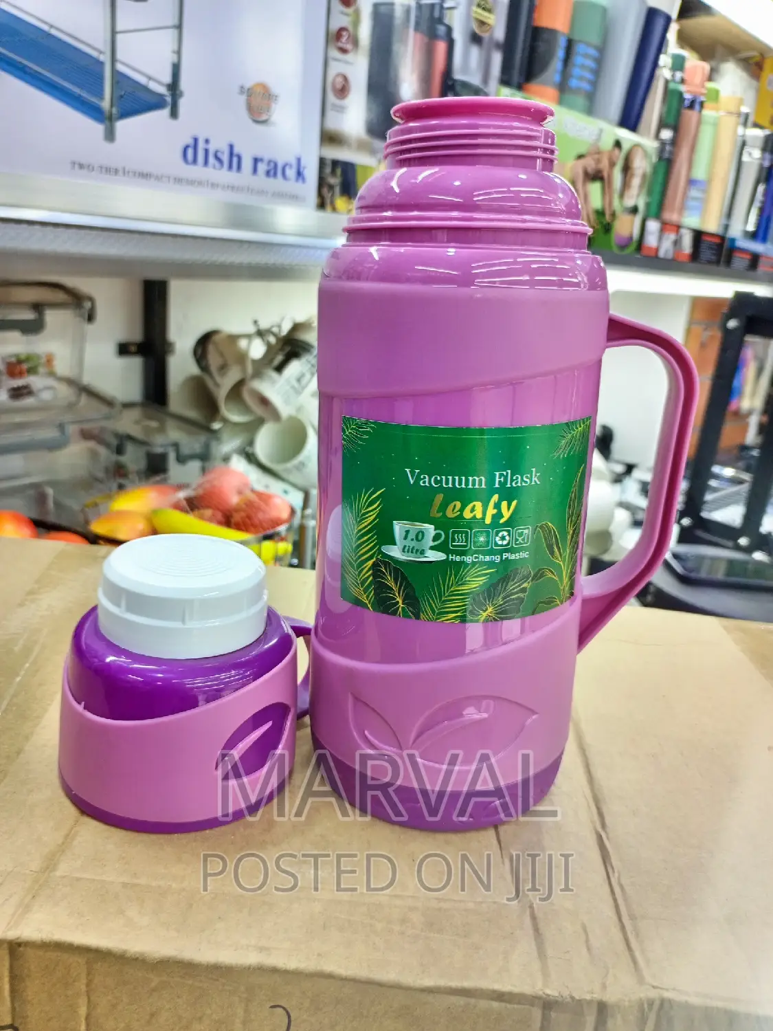 2cups Vacuum Flask( 1 Litter )
