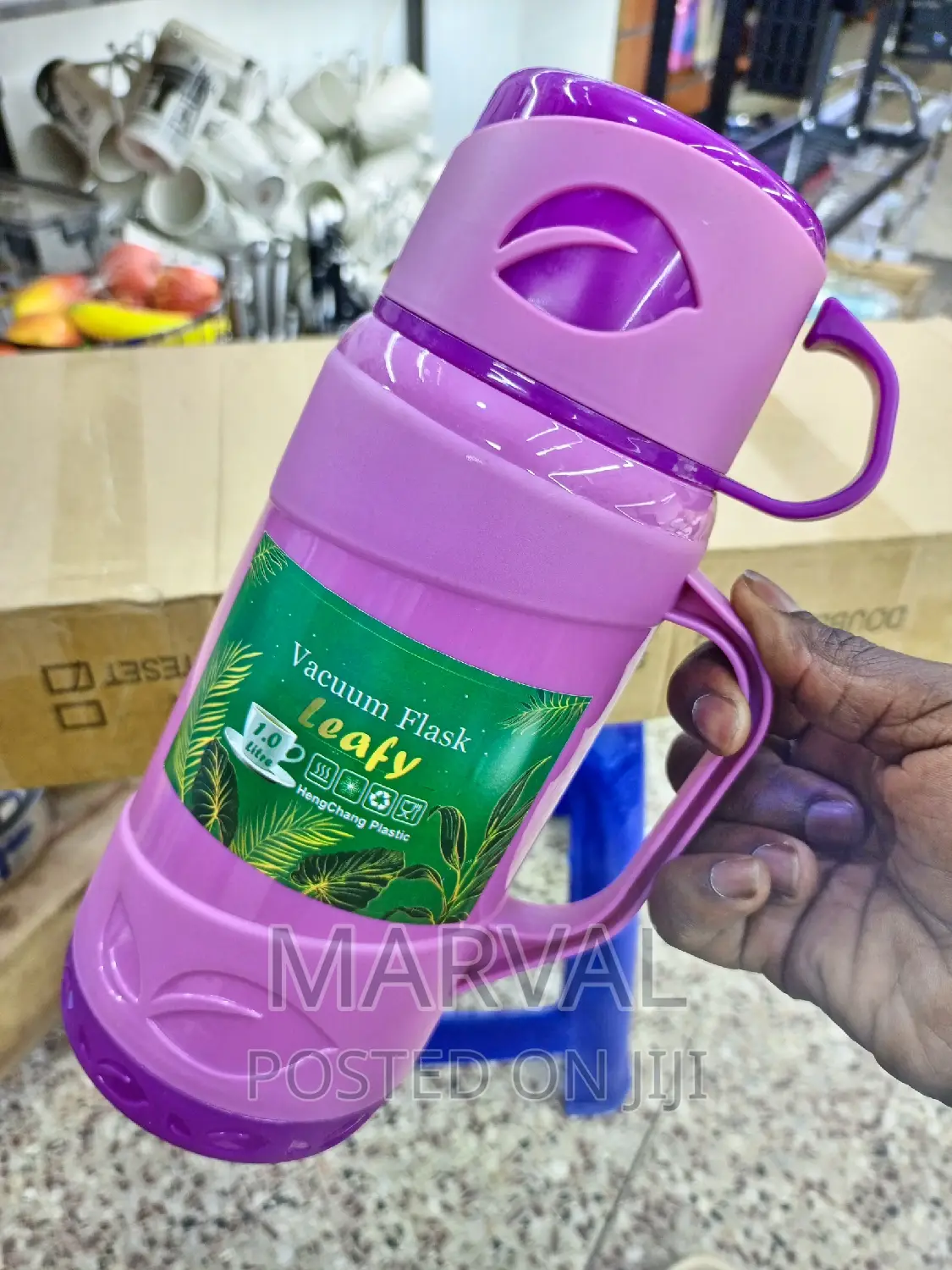 2cups Vacuum Flask( 1 Litter )