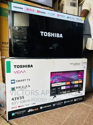 TOSHIBA 43” Frameless Smart Tv
