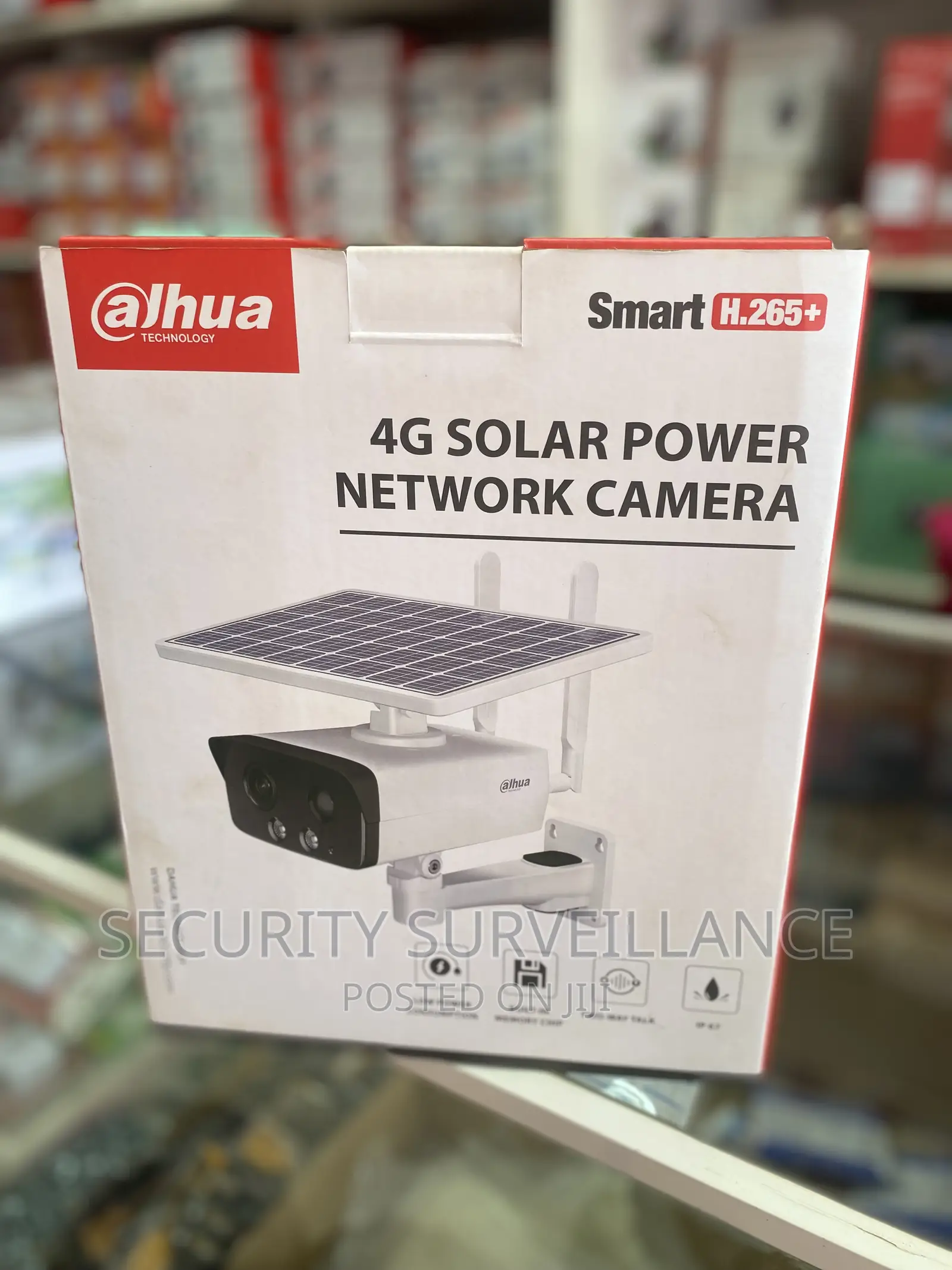 4G Solar Power Network CCTV Camera