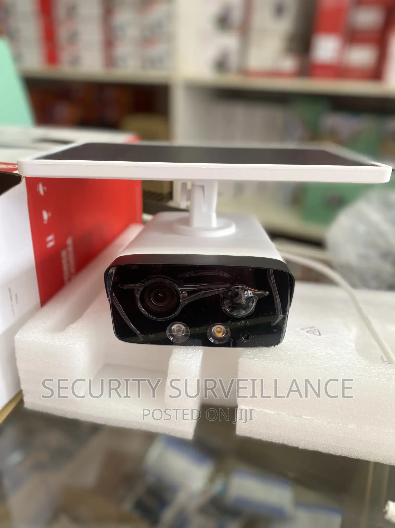 4G Solar Power Network CCTV Camera