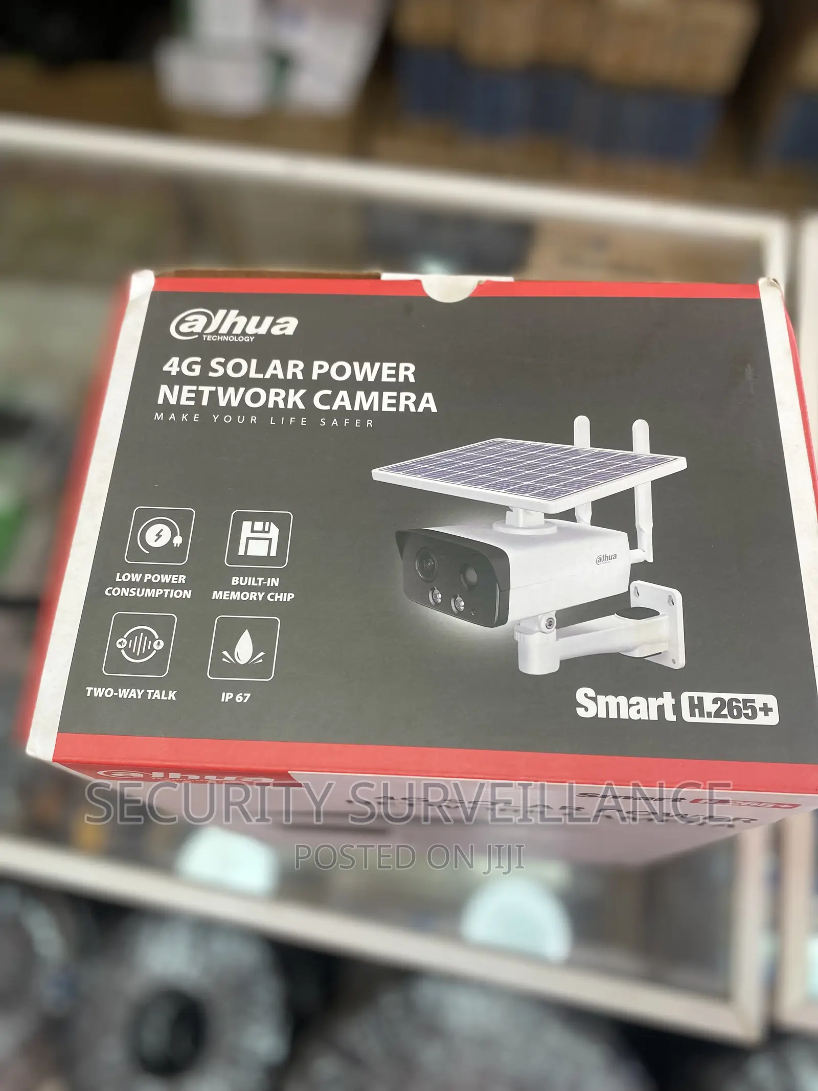 4G Solar Power Network CCTV Camera