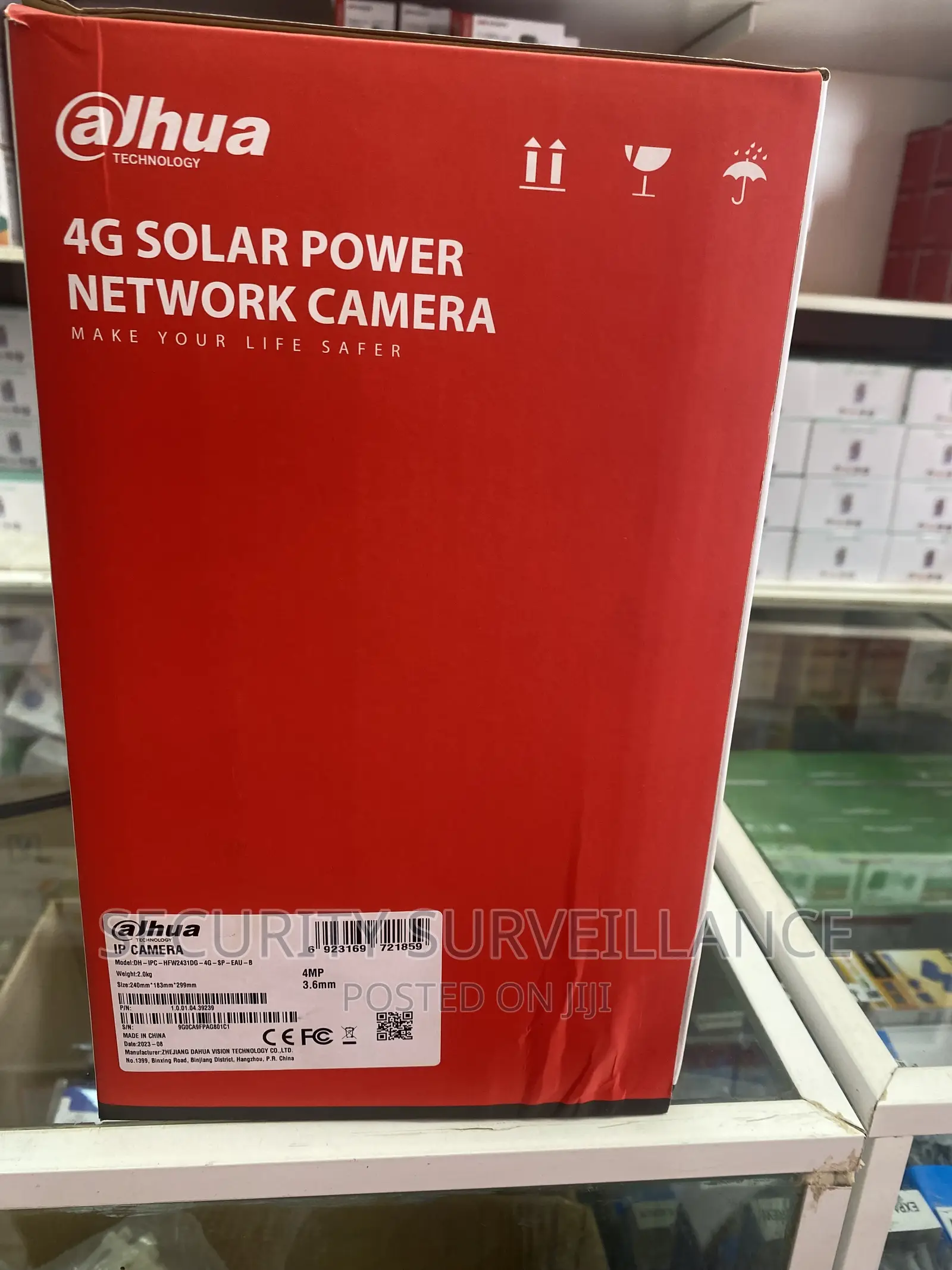 4G Solar Power Network CCTV Camera