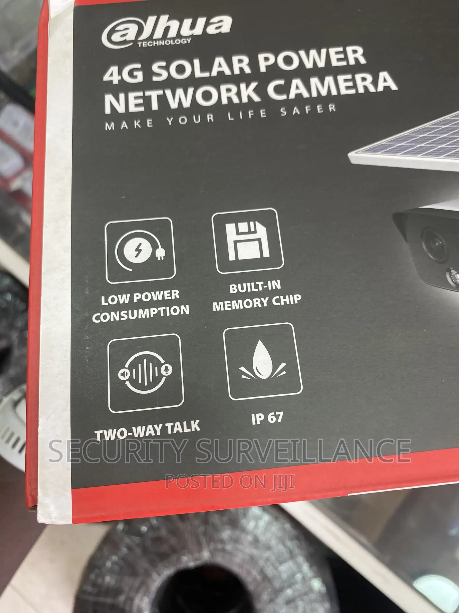 4G Solar Power Network CCTV Camera