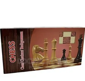 New Professional 3 in 1 Wood Chess