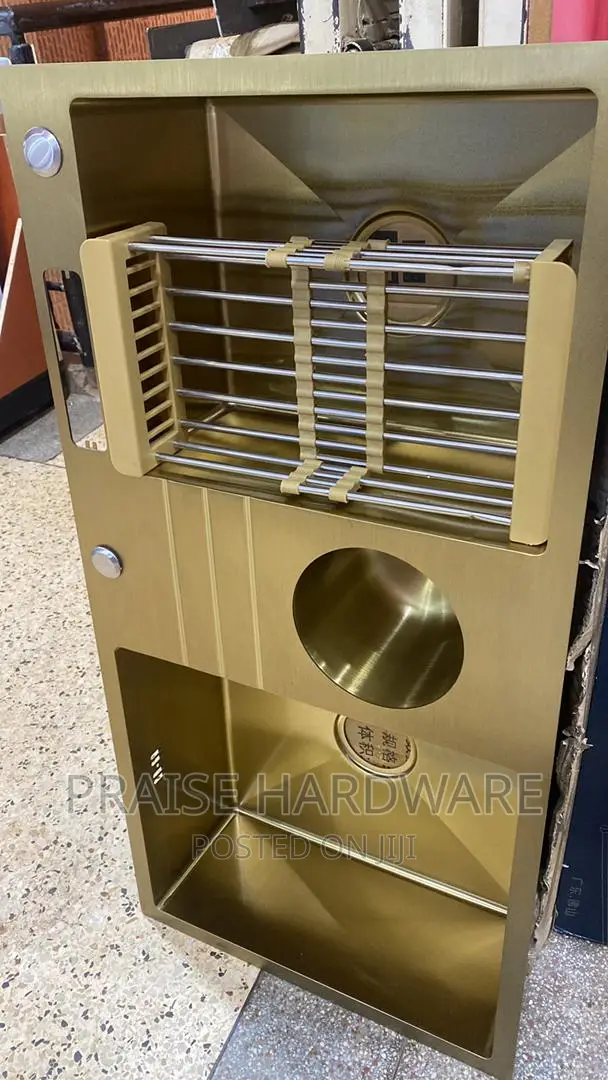 Gold Kitchen Sink