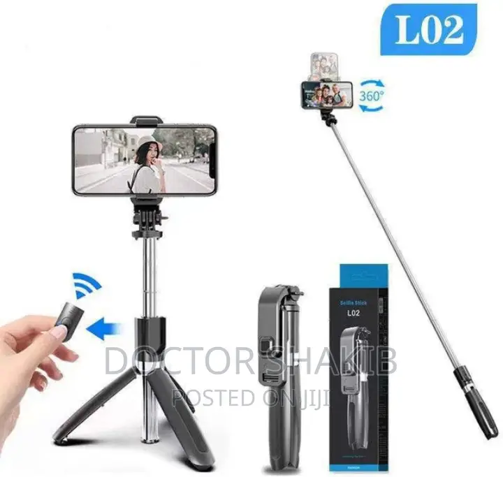 Universal L-02 Bluetooth Selfie Stick Tripod