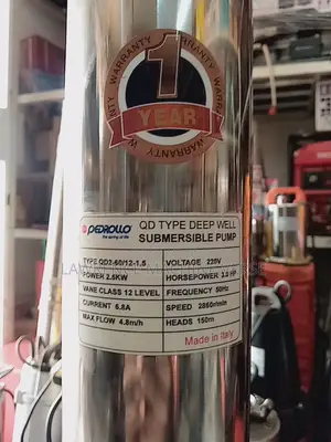 Pedrollo Water Pump 100,120,150m Italy