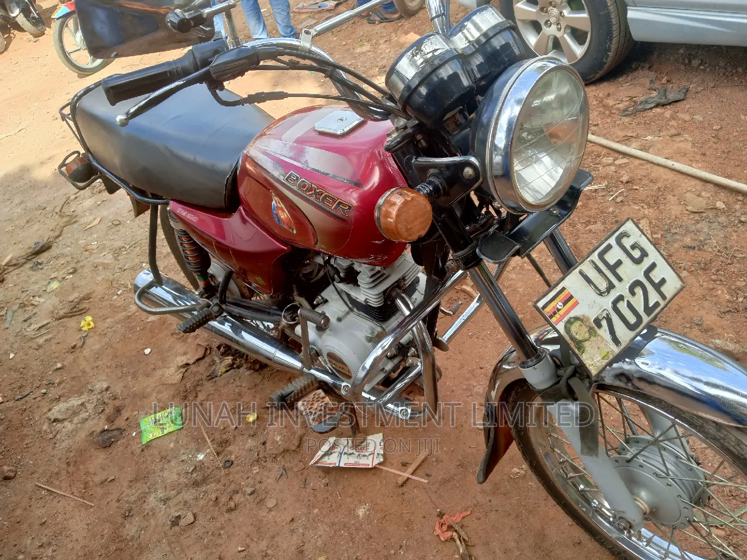 Bajaj Boxer 100 2022 Red