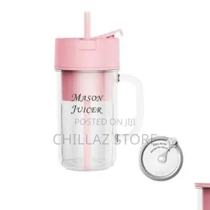 Portable Mason Juicer Blender.