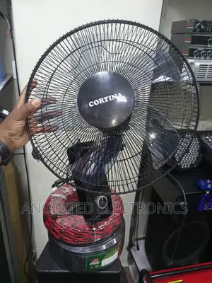 Cortina Wall Fans Black