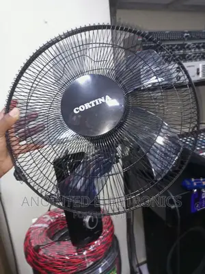 Cortina Wall Fans Black