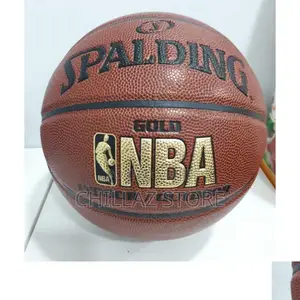 NBA Professional NBA Spalding Gold Ball.