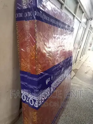 Premium High Density Mattress.5x6x8inches.( Maroon)