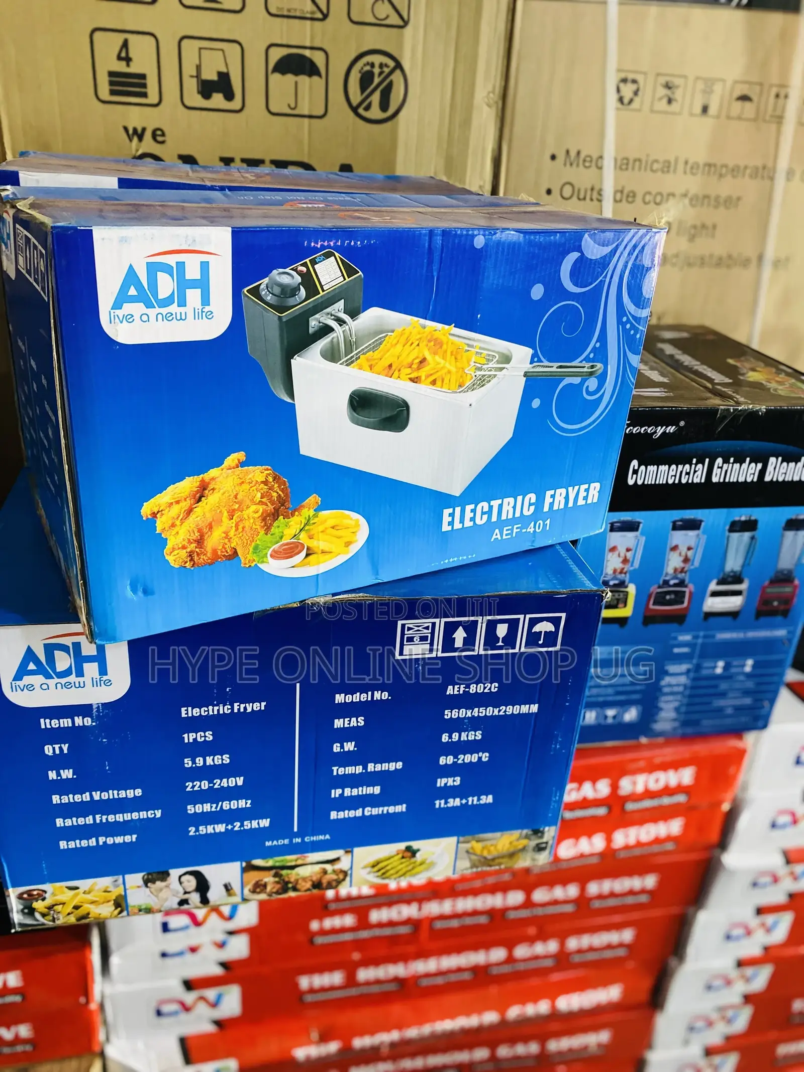 ADH Deep Fryers Ug
