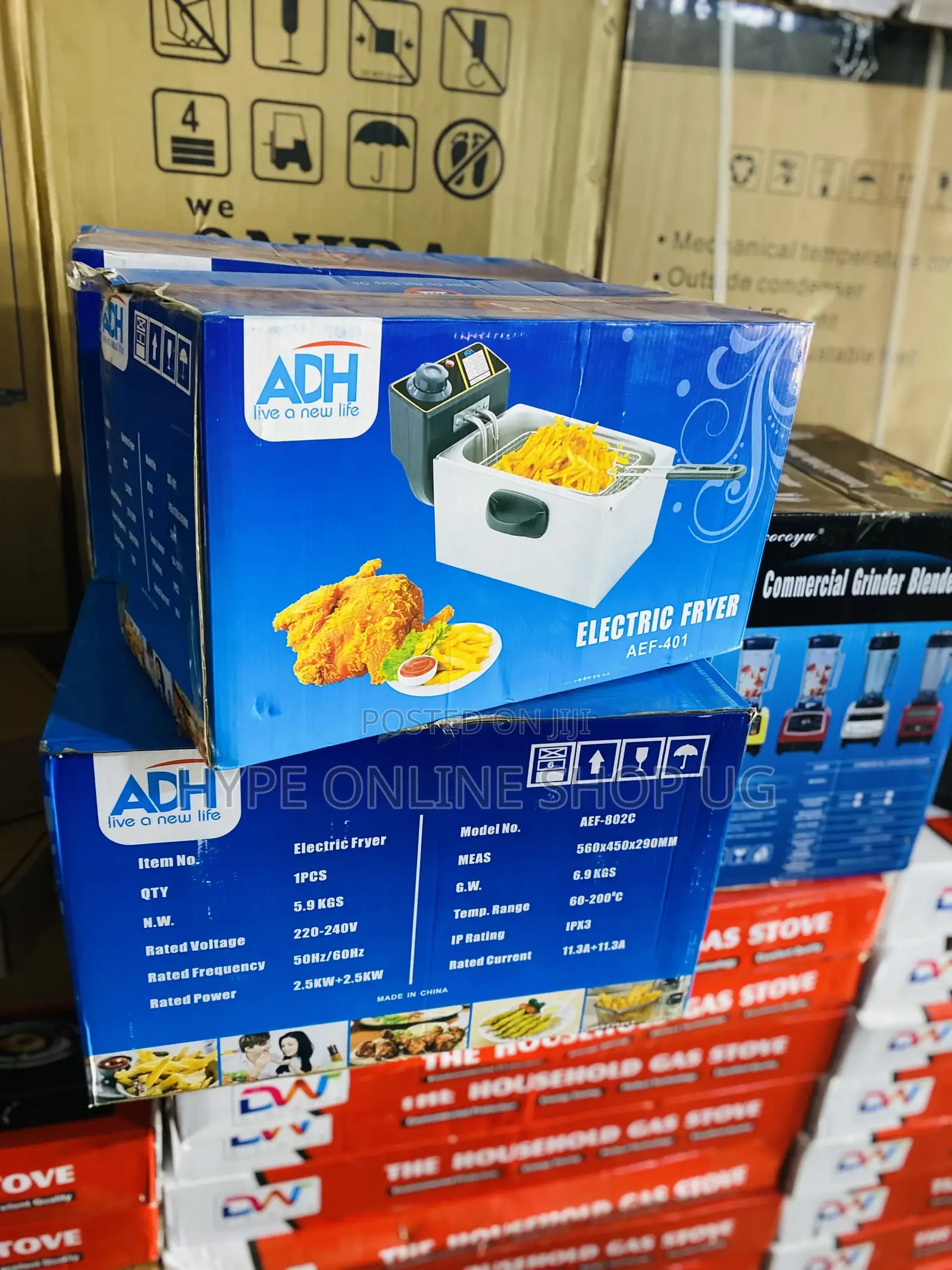 ADH Deep Fryers Ug