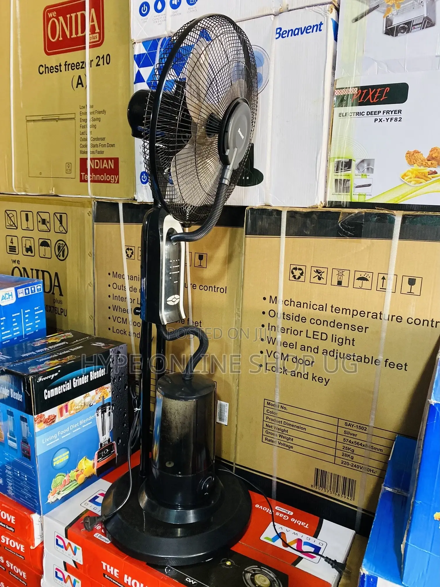 Steam Electric Fans
