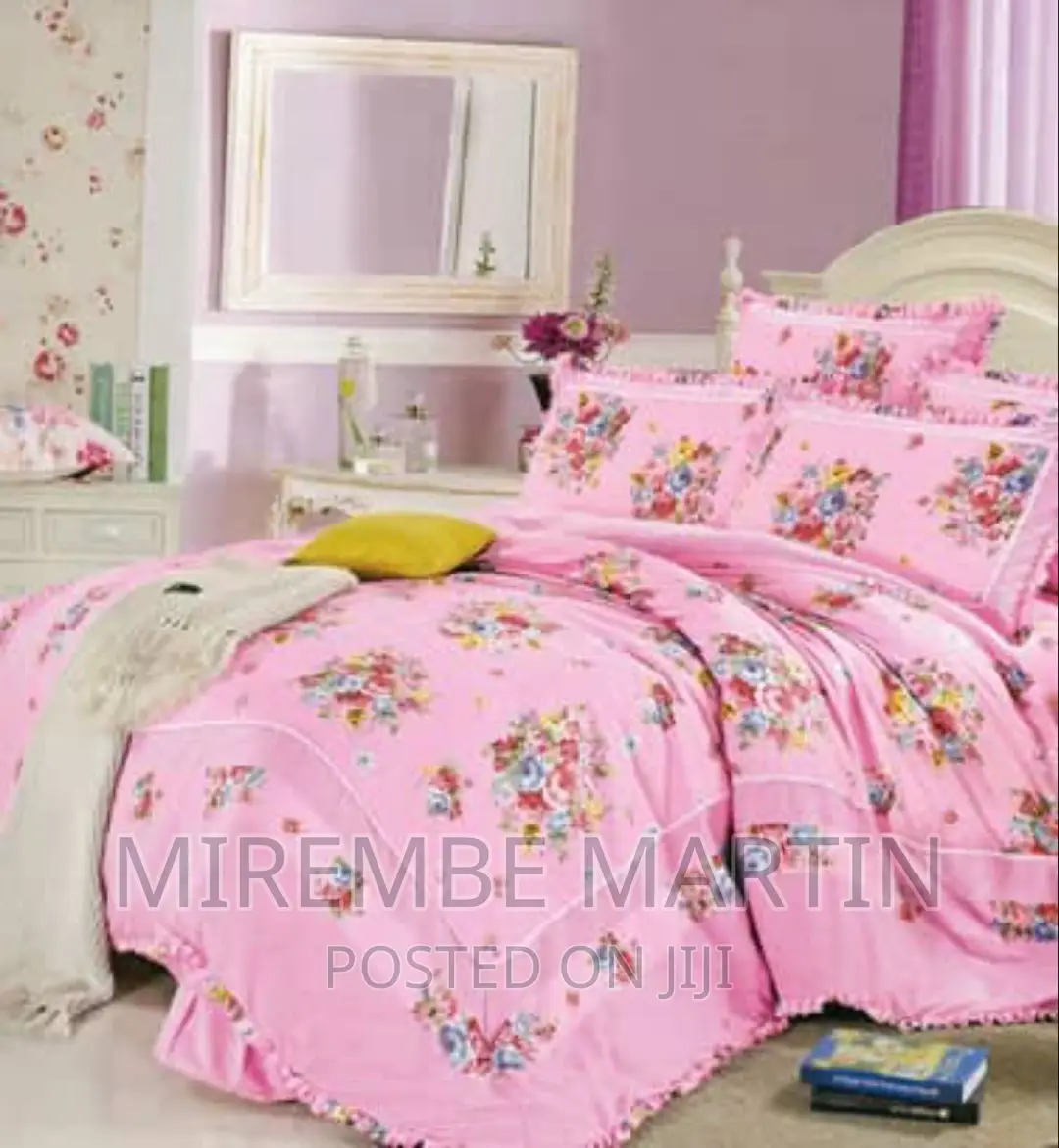 Duvet Cover 2 Pillow Case and One Bedsheet, One Duvet Cover