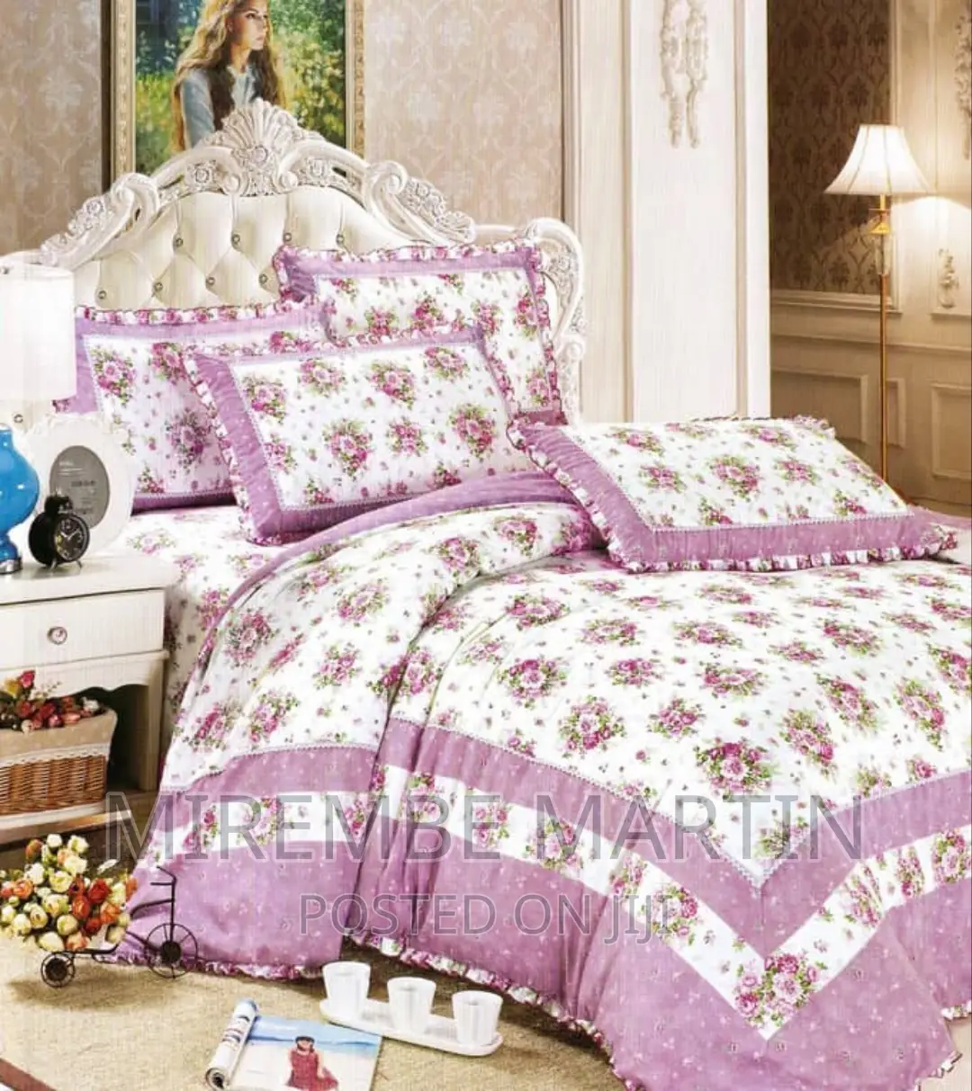 Duvet Cover 2 Pillowcase and One Bedsheet, One Duvet Cover