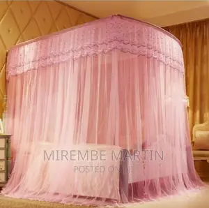 2 Stand Adjustable Mosquito Net-Pink