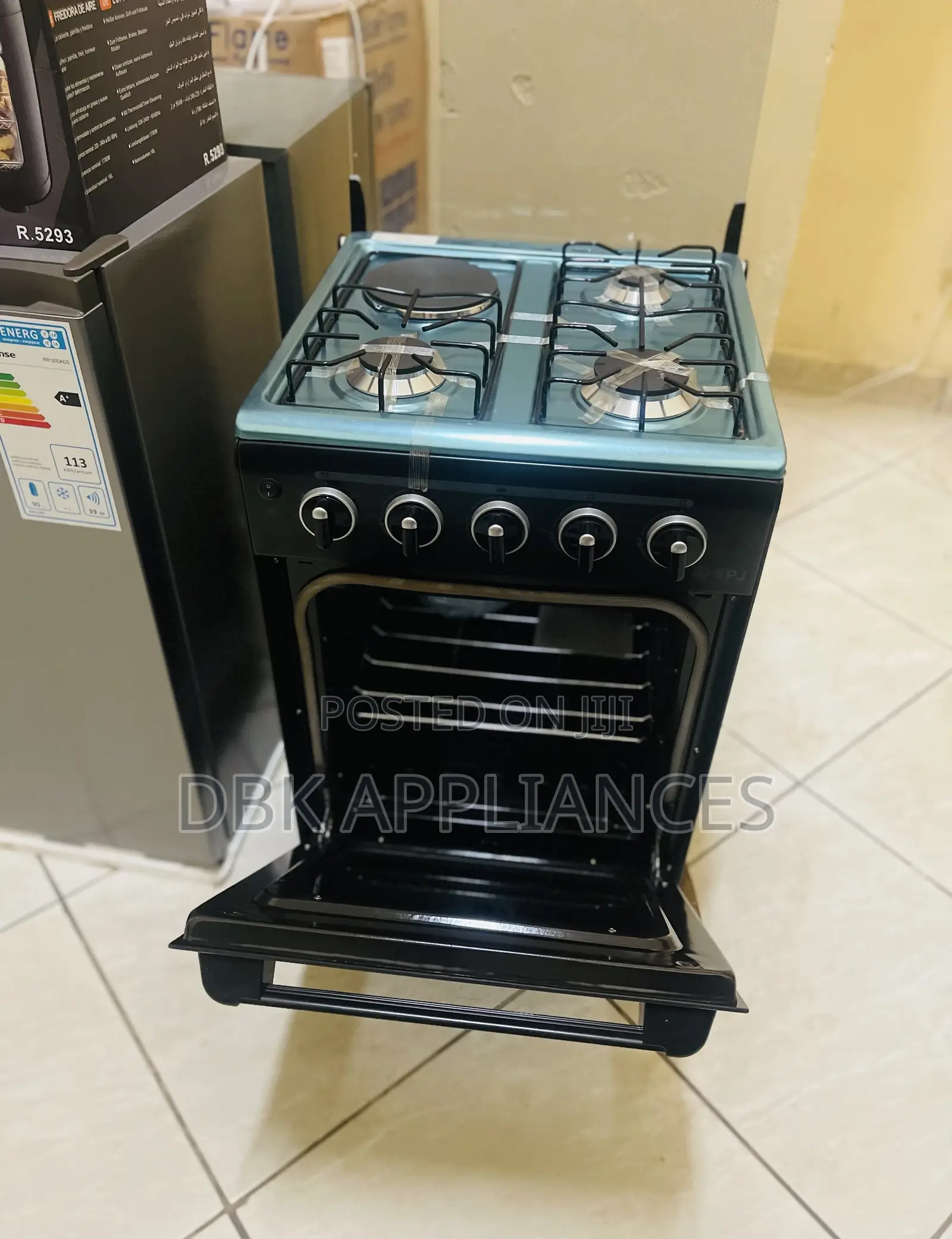 Original SPJ 3gas + 1electric Plate Cookers Beyi Powa