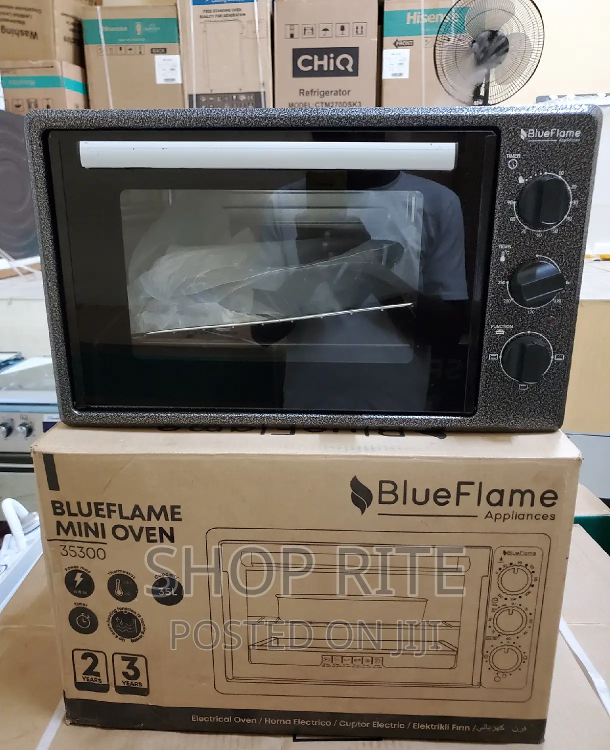 New Blueflame Mini Oven 35l