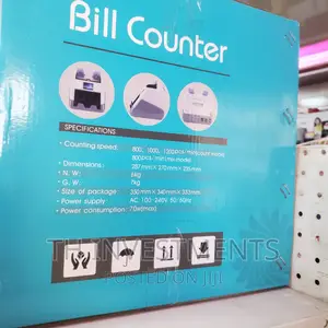 Advanced Bill Counter.