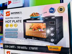 Sayona Oven 35L With Hot Plates/Sayona Oven 35L (0VGS)