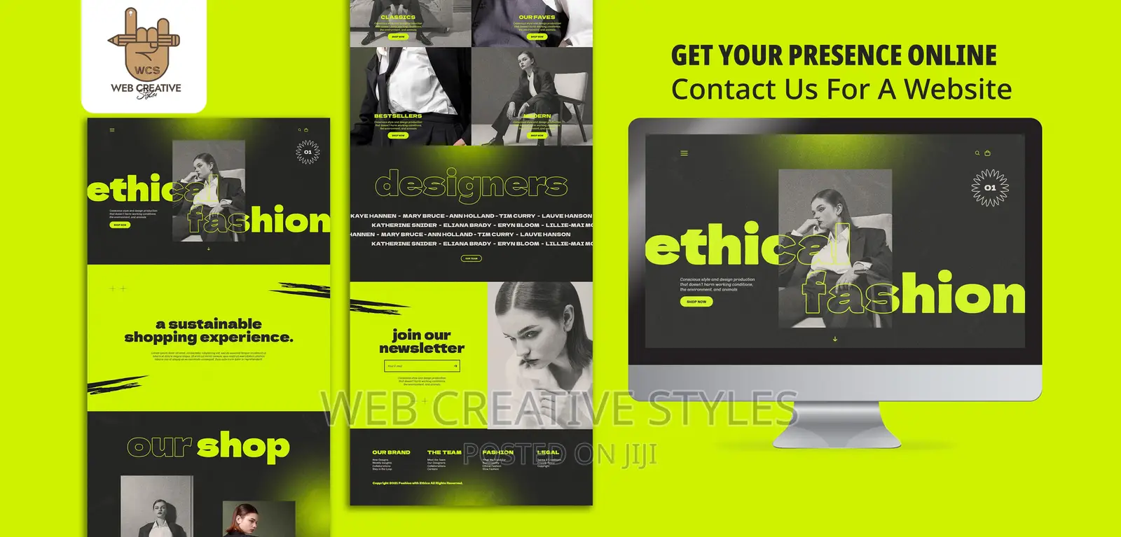 Fashion Website! Reach Fashionistas With Apparel for Sales