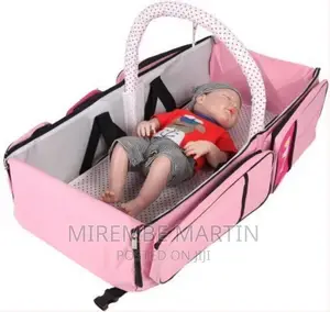 3 in 1, Baby Bed, Bag Mosquito Net -Multicolour