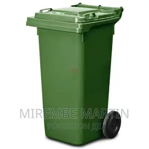 Outdoor 120L Plastic Dustbin Waste Bin, 120 Litres