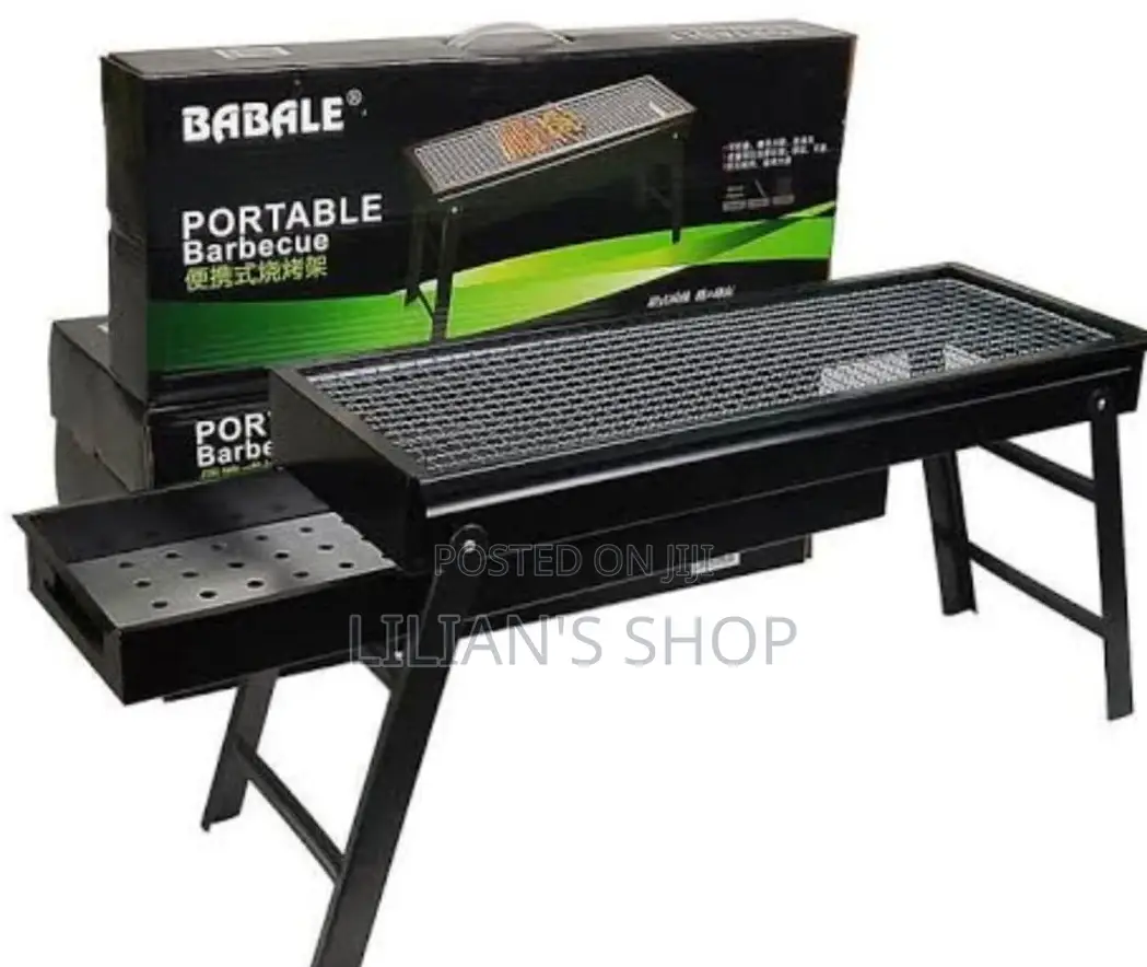 Portable Barbecue Grill -Black