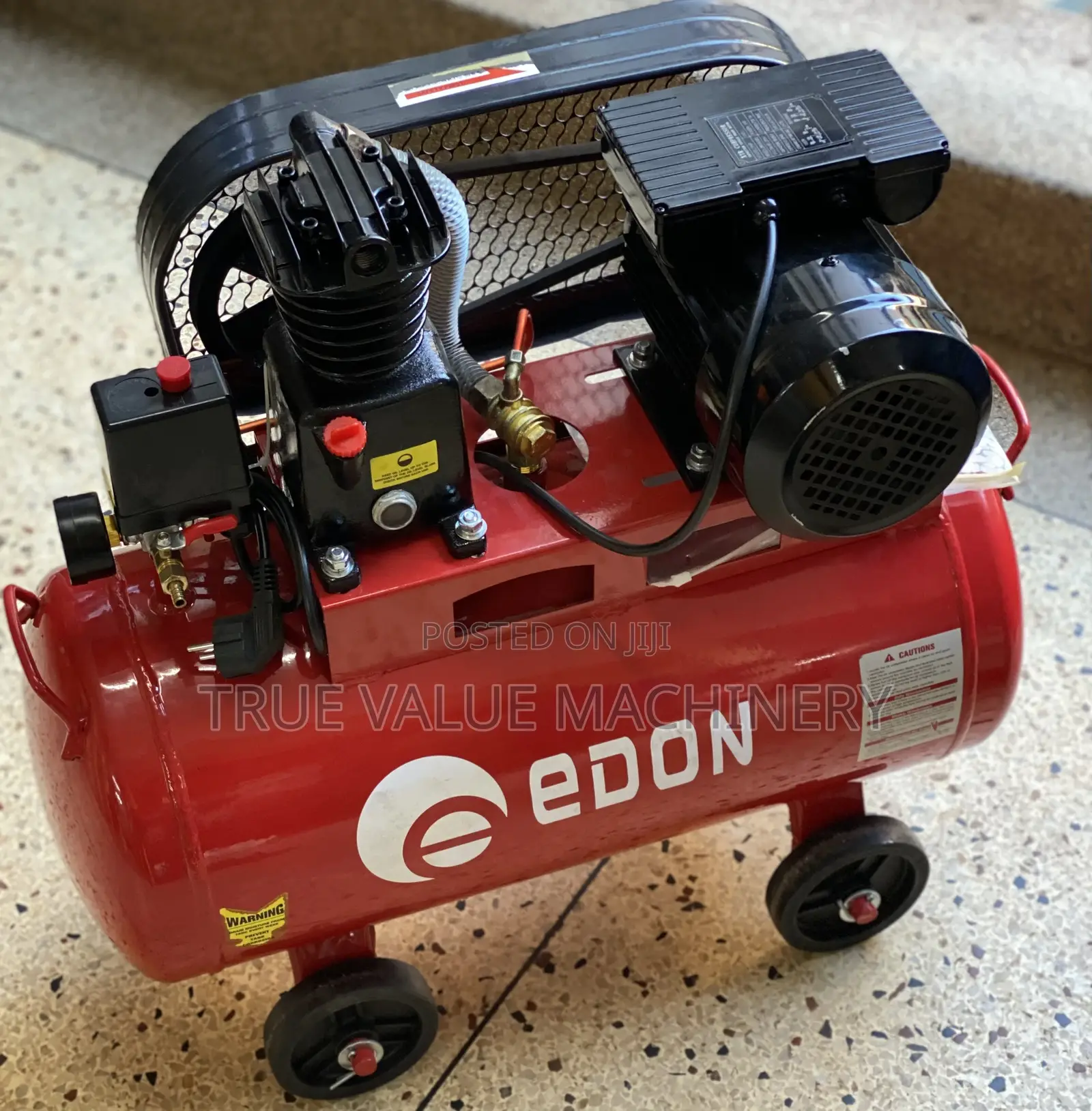 Air Compressor 50 Litres Edon Belt Heavy