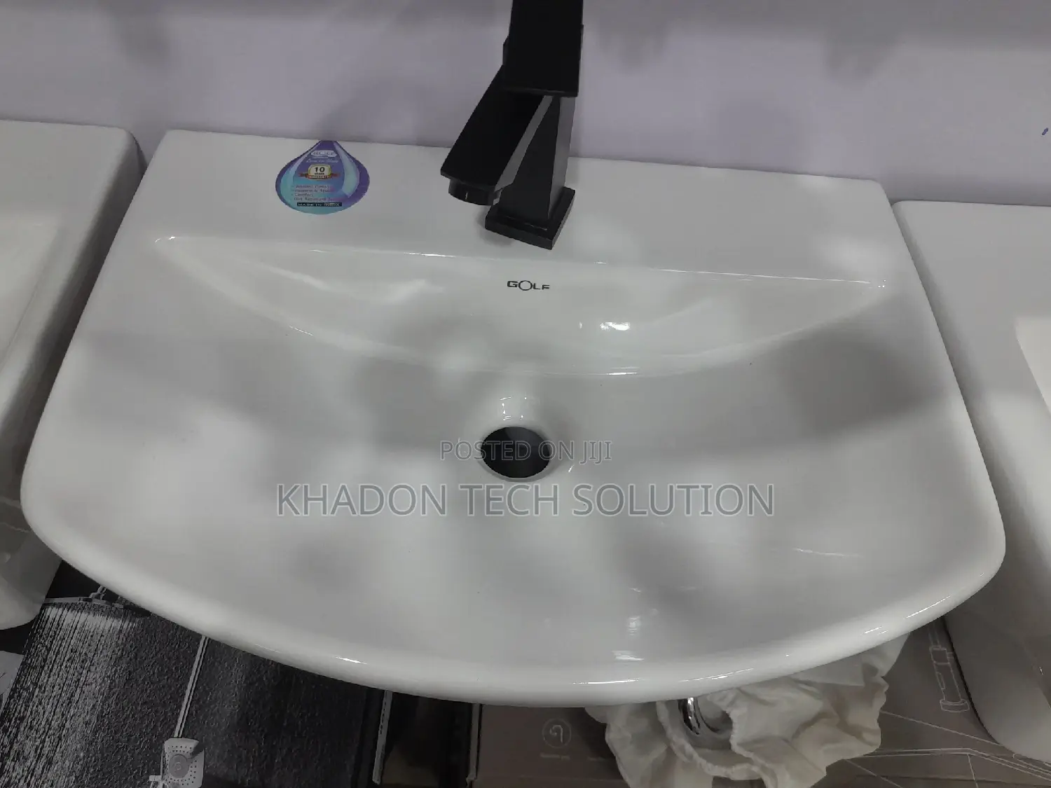 Shine Golf Basin With Pedal